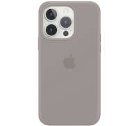 Чохол Silicone Case [Plastic Box] для iPhone 14 Pro Max Pebble