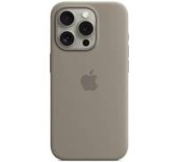 Чохол Silicone Case [Plastic Box] для iPhone 15 Pro Pebble