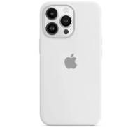 Чохол Silicone Case [Plastic Box] для iPhone 15 Pro Max White