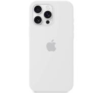 Чохол Silicone Case [Plastic Box] для iPhone 16 Pro Max White