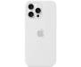 Чохол Silicone Case [Plastic Box] для iPhone 16 Pro Max White