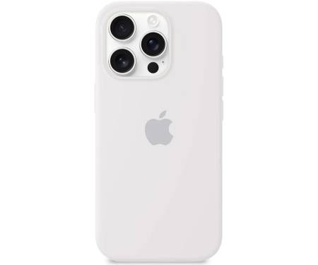 Чохол Silicone Case [Plastic Box] для iPhone 16 Pro White