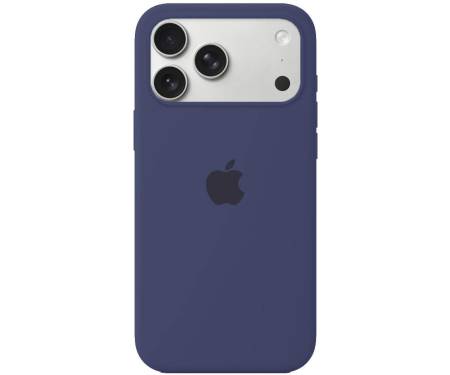 Чохол Silicone Case [Plastic Box] для iPhone 17 Pro Max Navy Blue