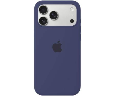 Чохол Silicone Case [Plastic Box] для iPhone 17 Pro Navy Blue