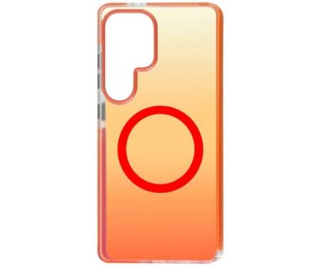 Чохол FIBRA Shock-Proof case with MagSafe Samsung S25 Ultra Orange