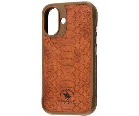 Чохол Polo Knight Case iPhone 16 Brown