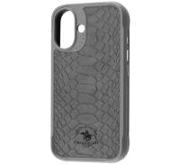 Чохол Polo Knight Case iPhone 16 Titanium Gray