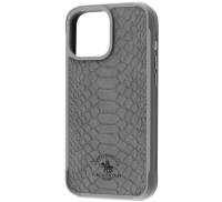 Чохол Polo Knight Case iPhone 16 Pro Titanium Gray