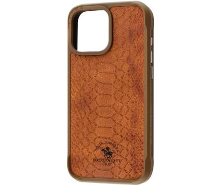 Чохол Polo Knight Case iPhone 16 Pro Brown