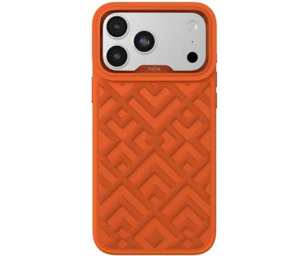 Чохол Kajsa Briquette Collection Rhombus Case iPhone 17 Pro Max Orange