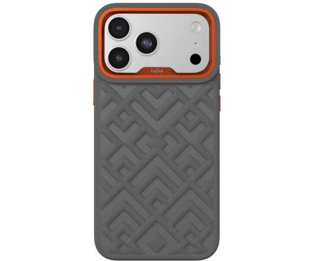 Чохол Kajsa Briquette Collection Rhombus Case iPhone 17 Pro Max Gray