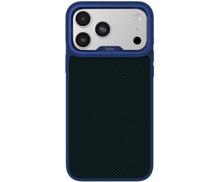Чохол Kajsa Glamorous Collection Mini Checkered Pattern back case iPhone 17 Pro Blue