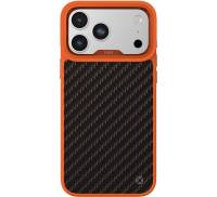Чохол Kajsa Carbon Fiber Collcetion Case iPhone 17 Pro Orange