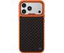 Чохол Kajsa Carbon Fiber Collcetion Case iPhone 17 Pro Orange