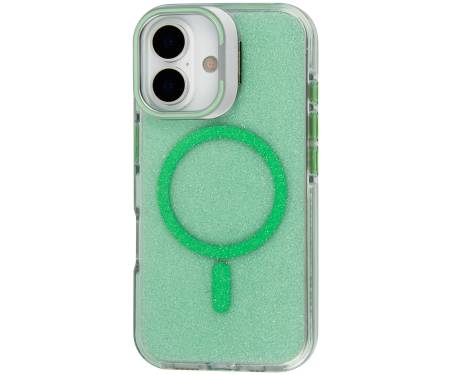 Чохол FIBRA Star Shine with MagSafe iPhone 16 Green