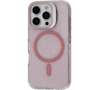 Чохол FIBRA Star Shine with MagSafe iPhone 16 Pro Light Pink