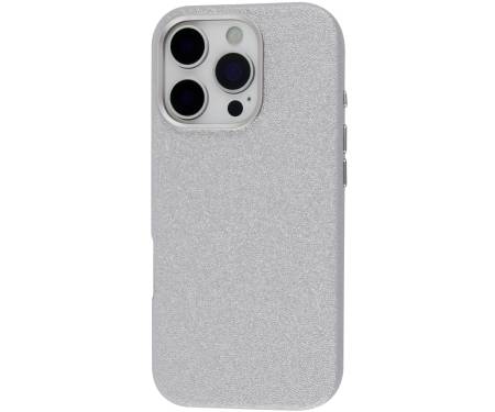 Чохол KzDoo Sparkle Case iPhone 16 Pro Silver