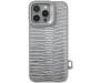 Чохол Kajsa Glamorous Collection Metallic Glossy Lizzar V.2 back case for iPhone 16 Pro Max Gray