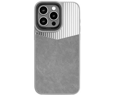 Чохол Kajsa Glamorous Collection Metallic Glossy Pastry back case for iPhone 15 Pro Silver