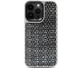 Чохол Kajsa Glamorous Collection Woven Pattern back case for iPhone 15 Pro Max Light Gray