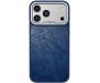 Чохол Kajsa Glamorous Collection Crazy Horse Case iPhone 17 Pro Max Blue