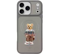 Чохол Zuck Bear Aristo Case iPhone 17 Pro Titanium Grey