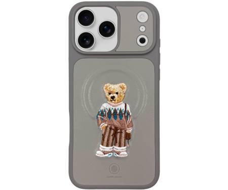 Чохол Zuck Bear Aristo Case iPhone 17 Pro Max Titanium Grey