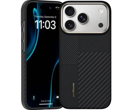 Чохол Benks ArmorAir Montage Case Built with Kevlar iPhone 17 Pro Black
