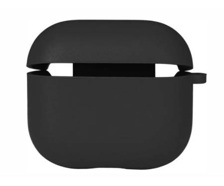 Чехол Silicone Case with Fibra AirPods 3 Black 1