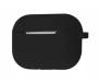 Чехол Silicone Case with Fibra AirPods Pro Black 1