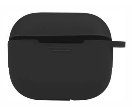 Чехол Silicone Case with Fibra AirPods 4 Black 1