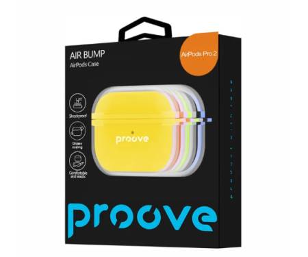 Чехол Proove Air Bump Case AirPods Pro 2 Orange (PCABARP20010) 4