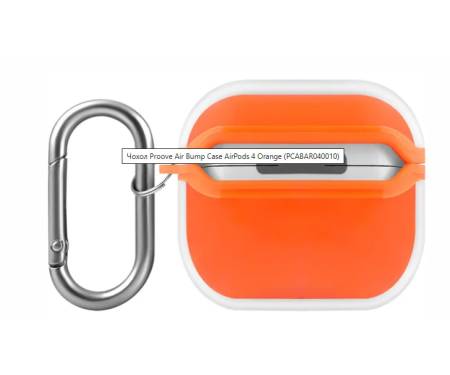 Чохол Proove Air Bump Case AirPods 4 Orange (PCABAR040010) 3