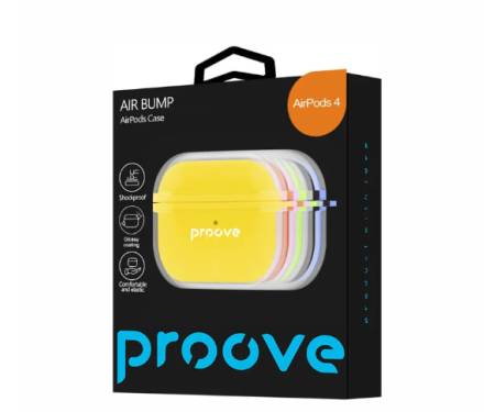 Чохол Proove Air Bump Case AirPods 4 Orange (PCABAR040010) 4