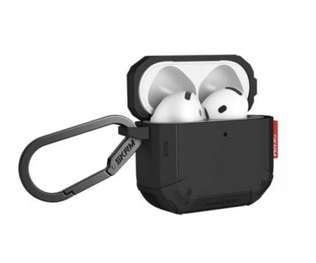 Чехол SkinArma Mecha CE AirPods 4 Black (SK-AP4MECCE-BLK) 3