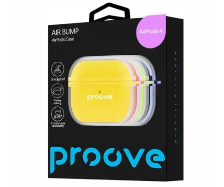 Чохол Proove Air Bump Case AirPods 4 Light Purple (PCABAR040007) 4