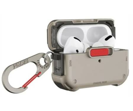Чохол SkinArma Mecha Airpods Pro 2 Titanium (SK-APP2-MECHA-TIT) 4