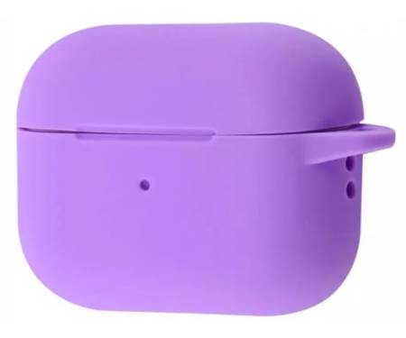 Чохол Silicone Case with Fibra AirPods Pro 3 Light Purple 1