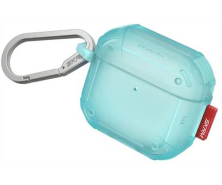 Чохол SkinArma Mecha CE AirPods 4 Teal (SK-AP4MECCE-TEAL) 1