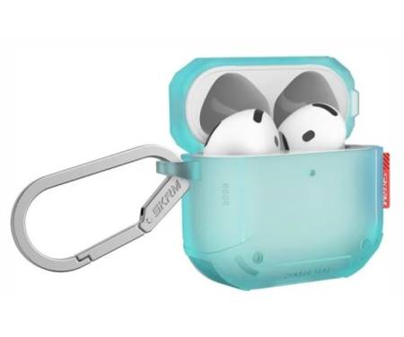 Чохол SkinArma Mecha CE AirPods 4 Teal (SK-AP4MECCE-TEAL) 2