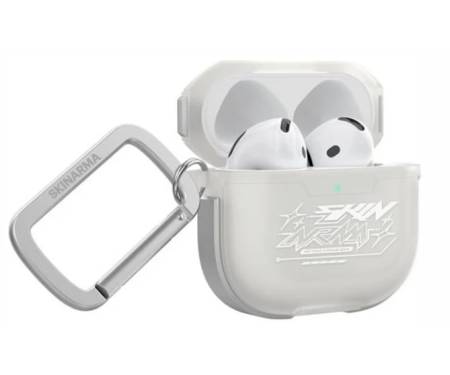 Чохол SkinArma Kinzoku Airpods 4 Frost (SK-AP4-KINZOKU-WHT-SMK) 2