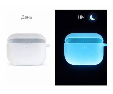 Чохол Silicone Case AirPods Pro 3 Luminous 1