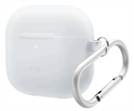 Чохол Elago Silicone Hang Case Nightglow Blue for Airpods 4rd Gen (EAP4SC-HANG-LUBL) 1