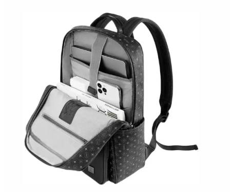 Рюкзак для ноутбука WiWU Master Fingerprint Lock Backpack Black 5