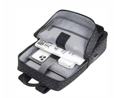 Рюкзак для ноутбука WiWU Master Fingerprint Lock Backpack Black 6