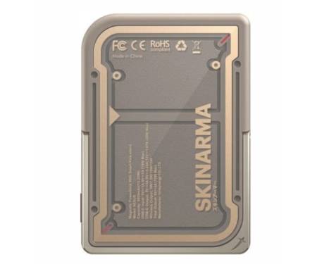 Внешний аккумулятор (повербанк) Skinarma Nexus Mecha with Smart Kick-Stand 5000mAh 20W USB-C PD Desert Gold (SK-PB5KNEXUS-MECDGD) 1