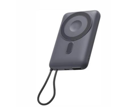Внешний аккумулятор (повербанк) Relict Oniqx 2 in 1 10000 mAh MagSafe 22.5W Grey (RLCTPB-000086239) 1