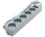 Gembird Power Cube 5 розеток 3 м (Grey) (SPG5-G-10G)