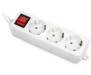 Maxxter 3 розетки 1.8 м (White) (PS-3GS-6)