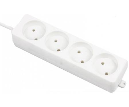 Maxxter 4 розетки 4.5 м (White) (PS-4GS-15)